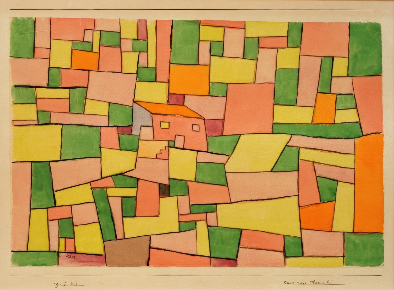Country House Thomas R. by Paul Klee