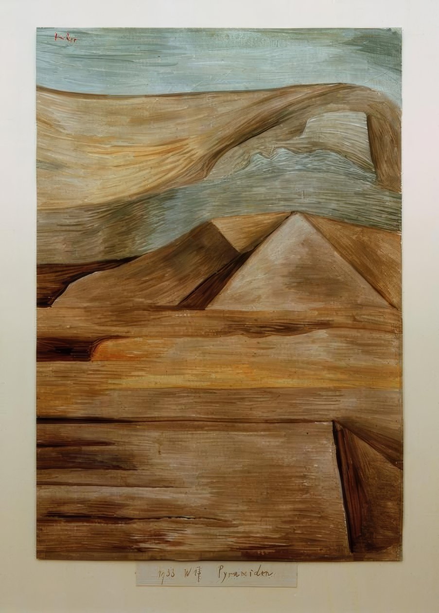 Pyramids by Paul Klee