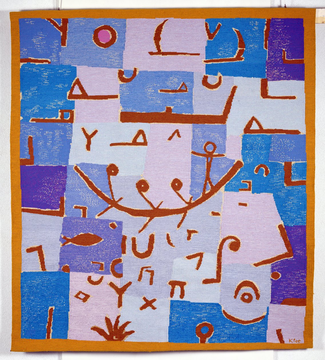 The Legend of the Nile, by P. Daquin after a pastel drawing, 1971 by Paul Klee