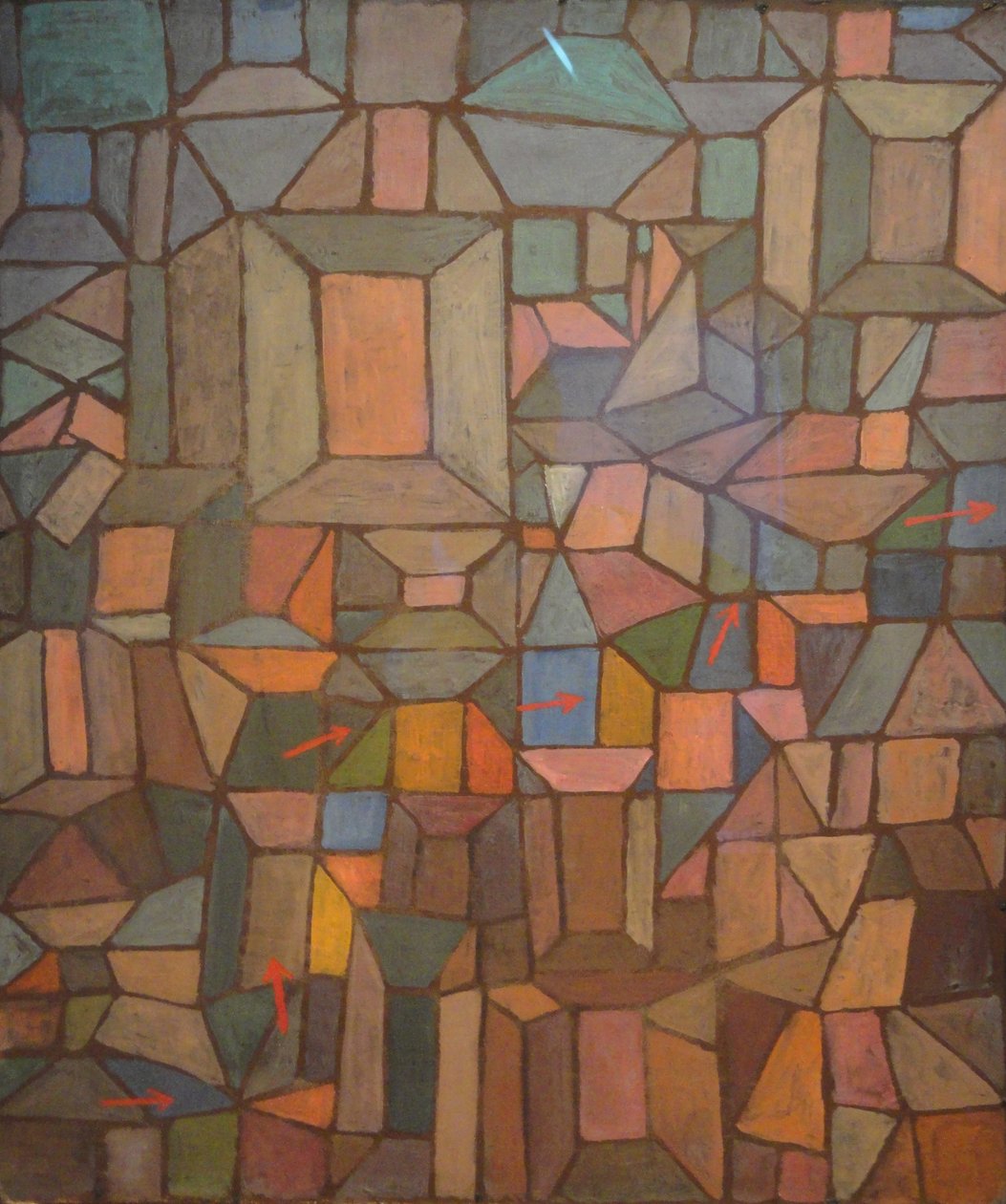 The Way to the Citadel by Paul Klee