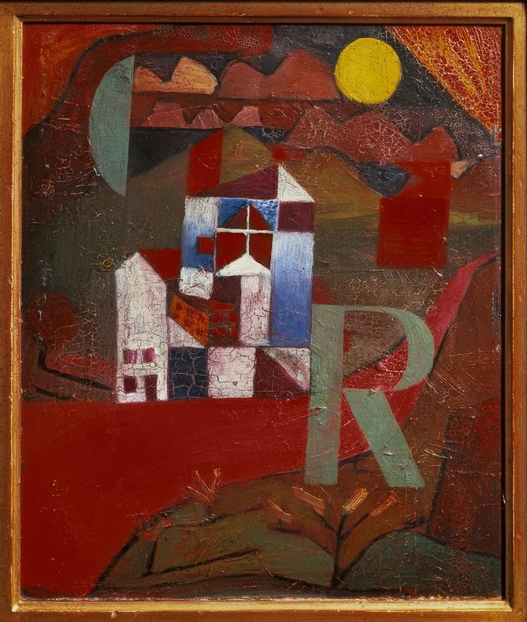 Villa R. by Paul Klee