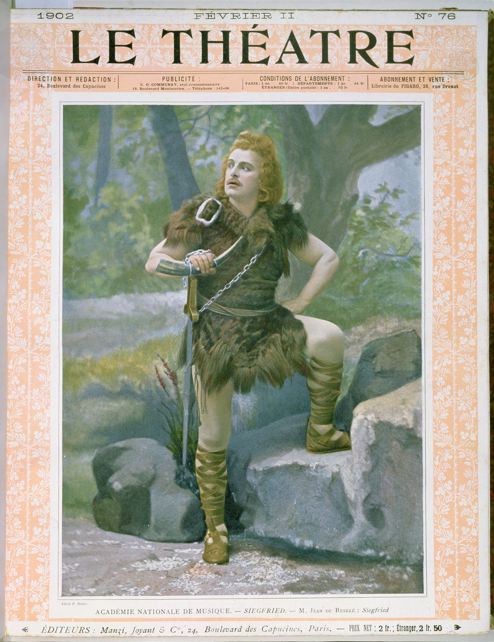 Front cover of the magazine 