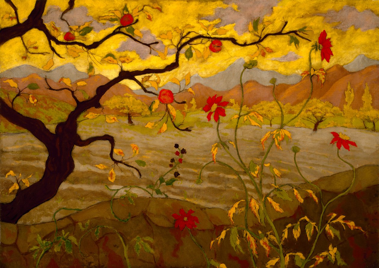 Appletree and Red Fruit by Paul Elie Ranson