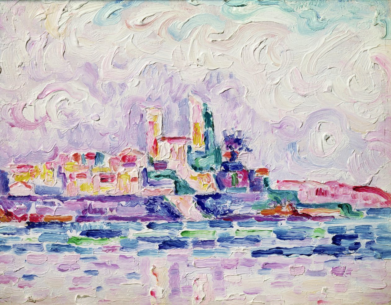 Antibes (study) by Paul Signac