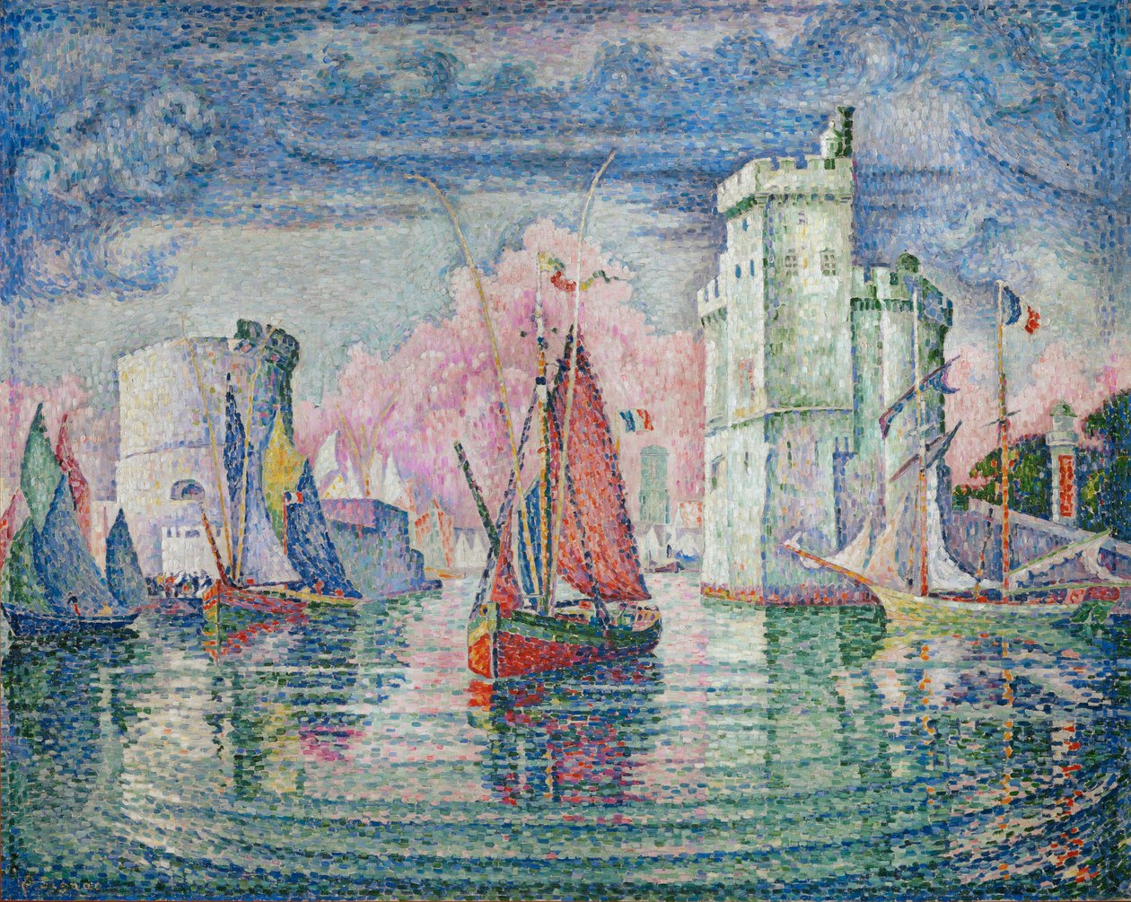 Entrance to the Port of La Rochelle by Paul Signac