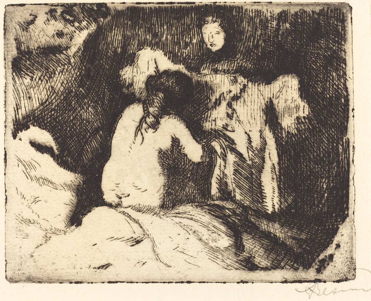 Getting Up by Paul Albert Besnard
