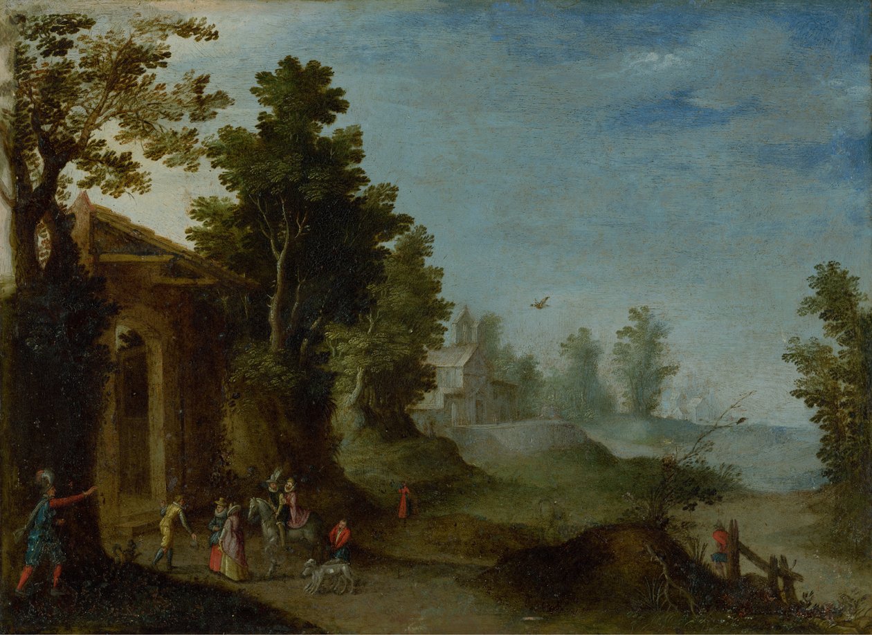 Guests Arrive by Paul Bril