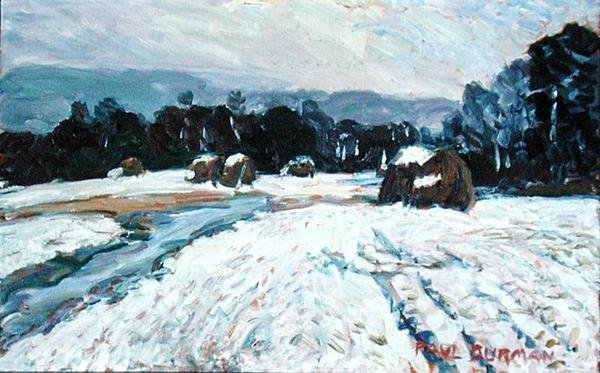 First Snow by Paul Burman