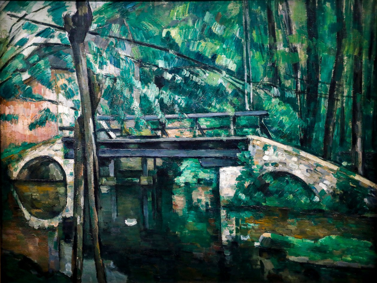 Maincy Bridge by Paul Cézanne