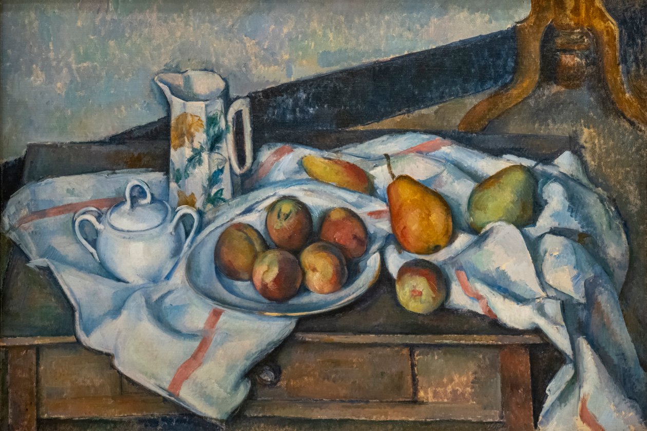 Peaches and Pears by Paul Cézanne