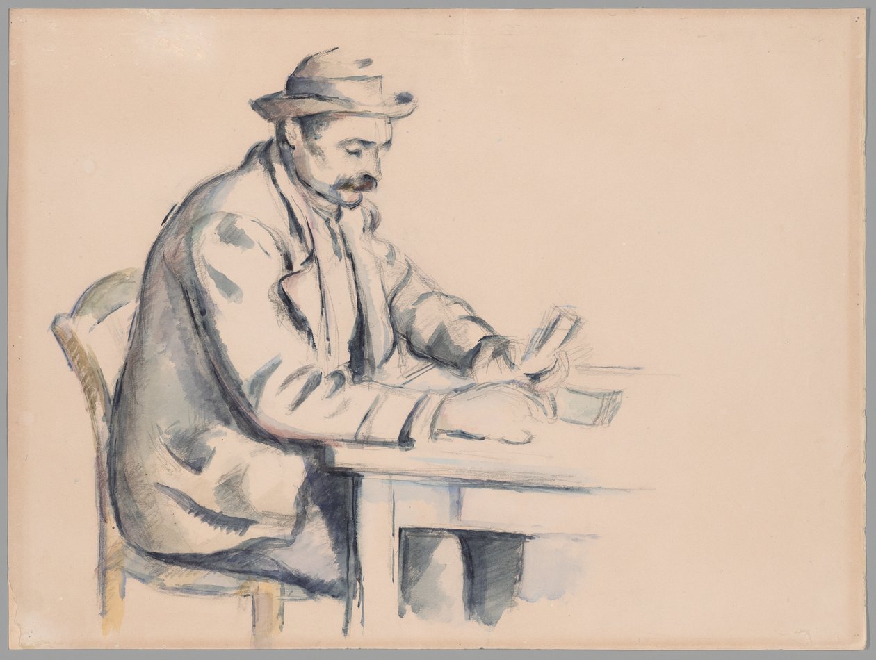 A Study for the Card Players by Paul Cézanne