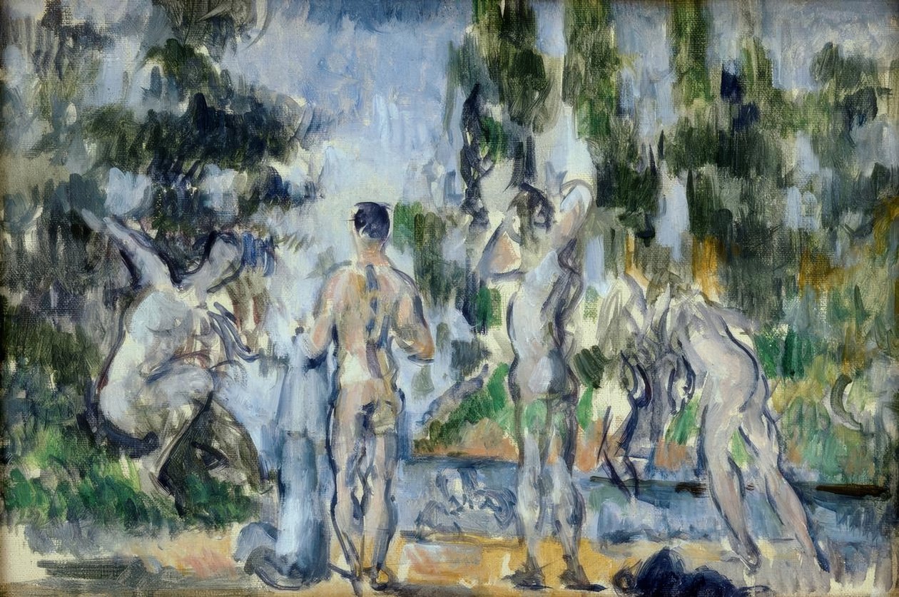 Bathers by Paul Cézanne