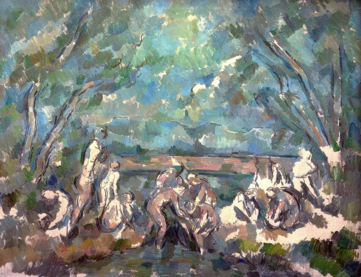 Bathers by Paul Cézanne