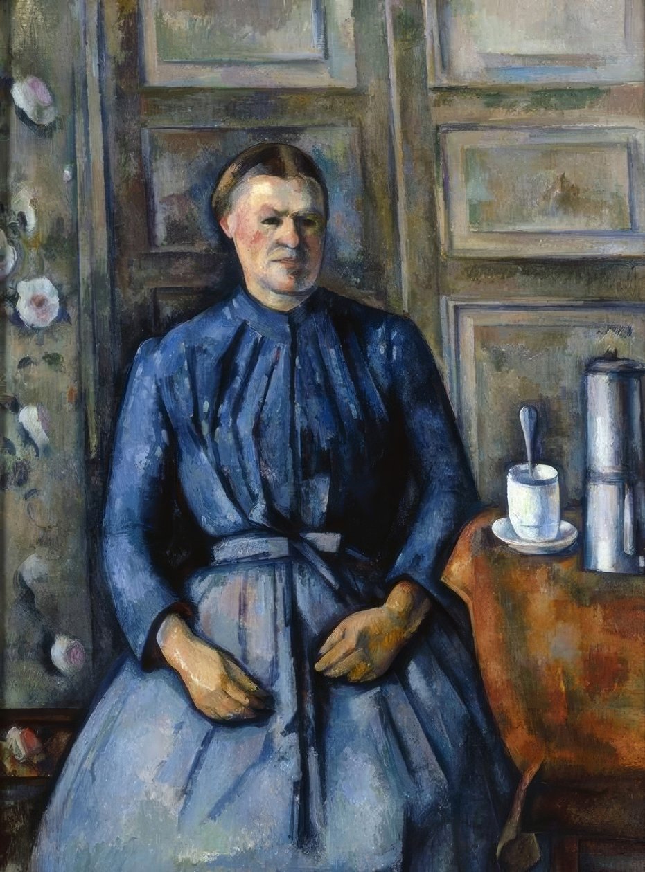 The Woman with the Coffee Pot by Paul Cézanne