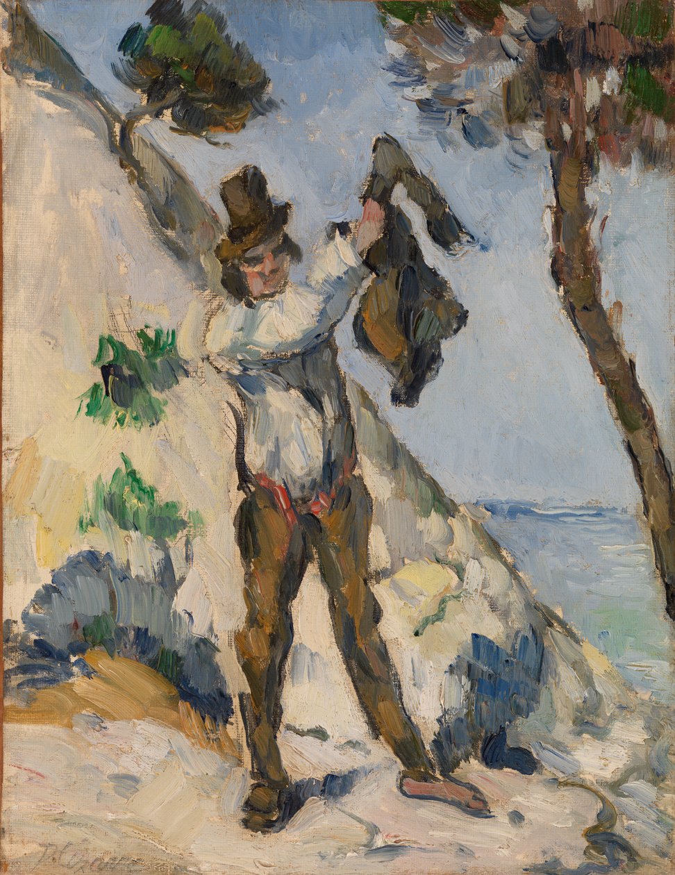 Man with a Jacket by Paul Cézanne