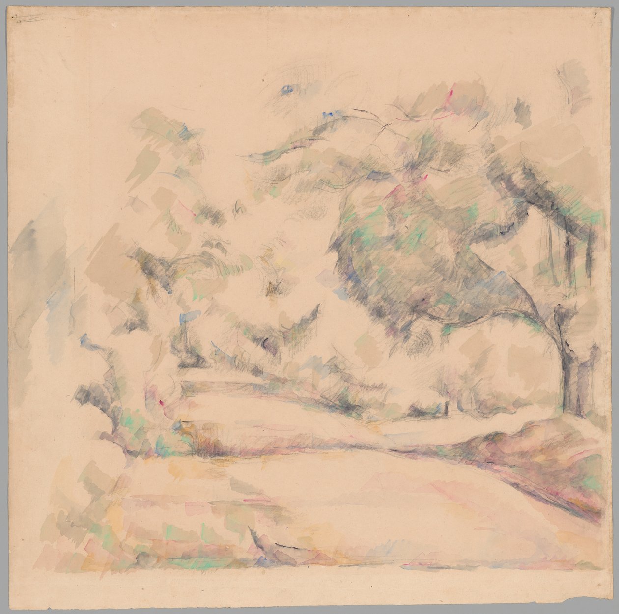 Road in Provence by Paul Cézanne