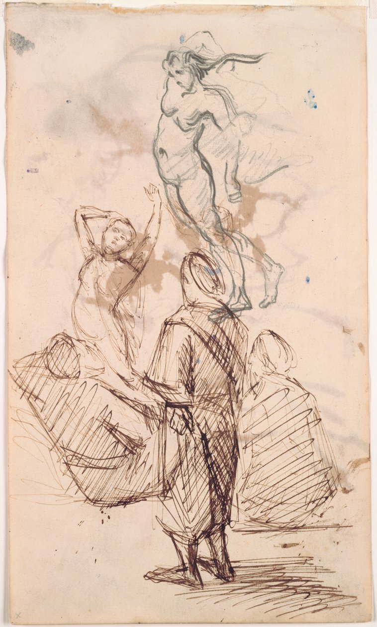 Sheet of Studies by Paul Cézanne