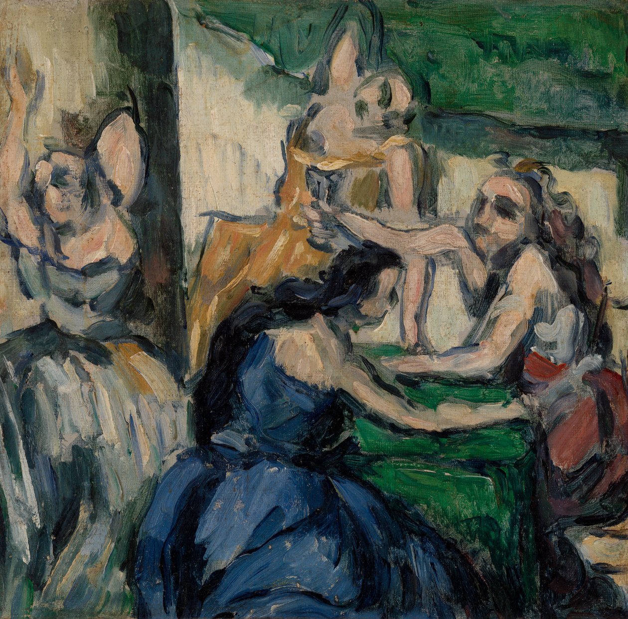 The Courtesans by Paul Cézanne