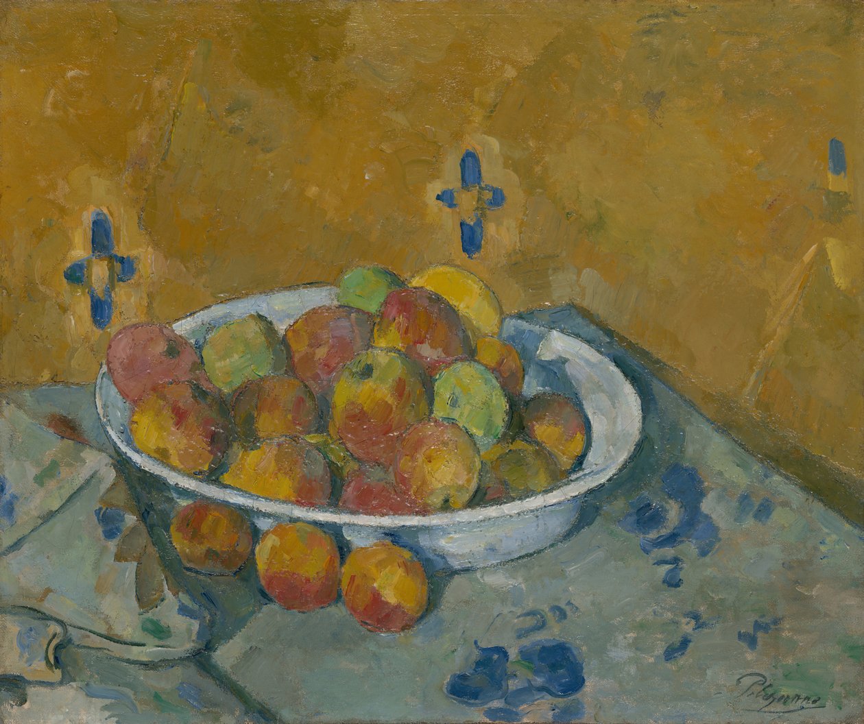 The Plate of Apples by Paul Cézanne