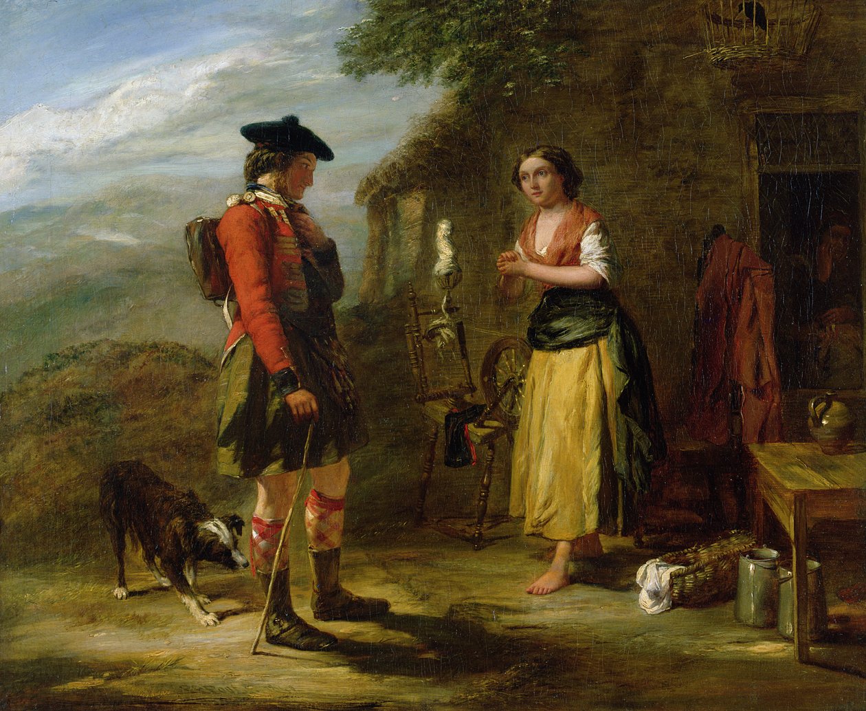 A Wayside Stop by Paul Falconer Poole