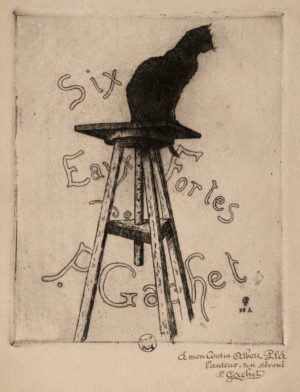 Six Etchings: Frontispiece by Paul Gachet