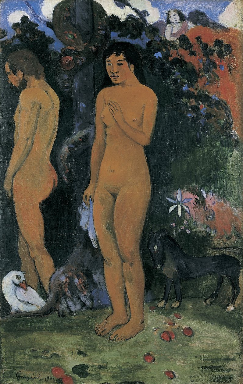 Adam and Eve by Paul Gauguin