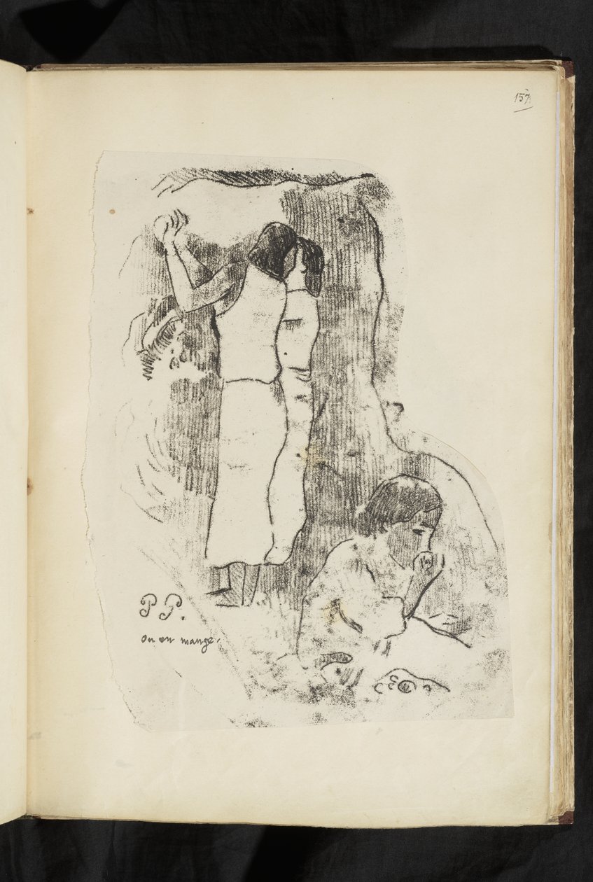 Before and After - We Eat It by Paul Gauguin