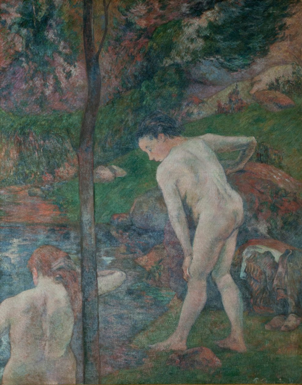 Bathers in Brittany by Paul Gauguin