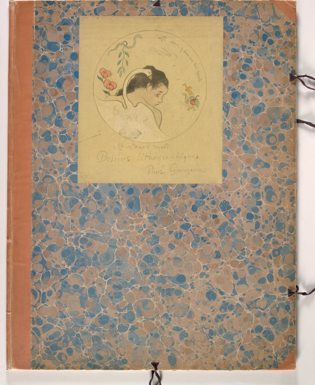 Design for a Plate - Leda by Paul Gauguin