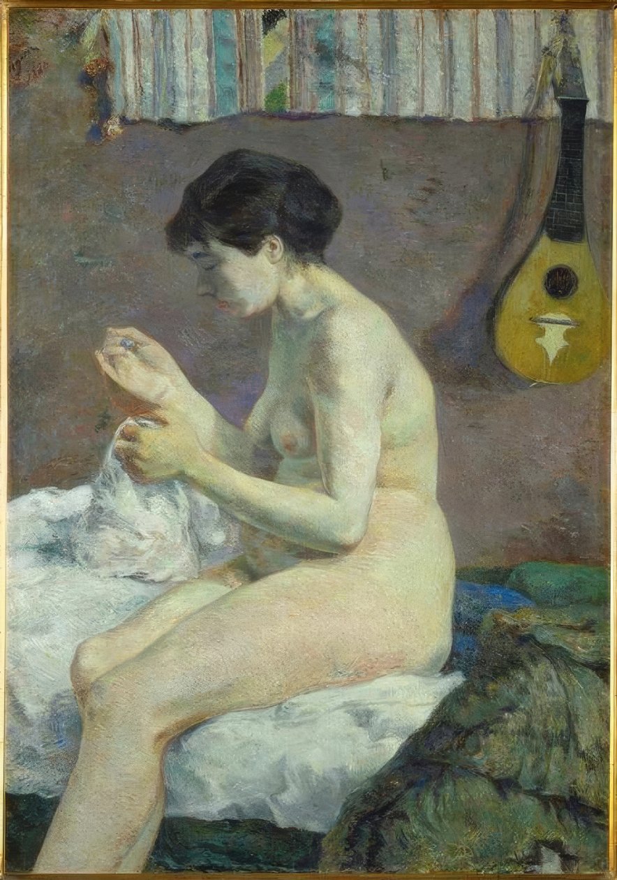 Study of a Nude by Paul Gauguin