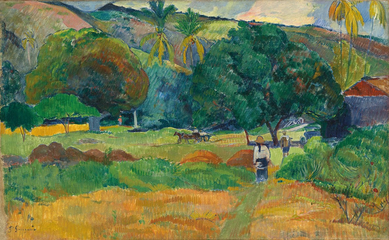 Le Vallon by Paul Gauguin