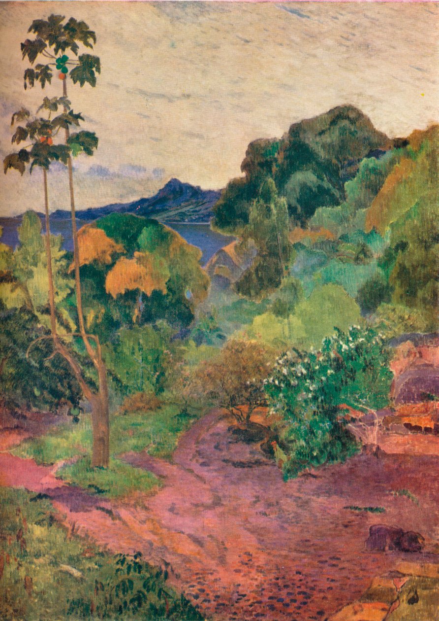 Martinique Landscape by Paul Gauguin