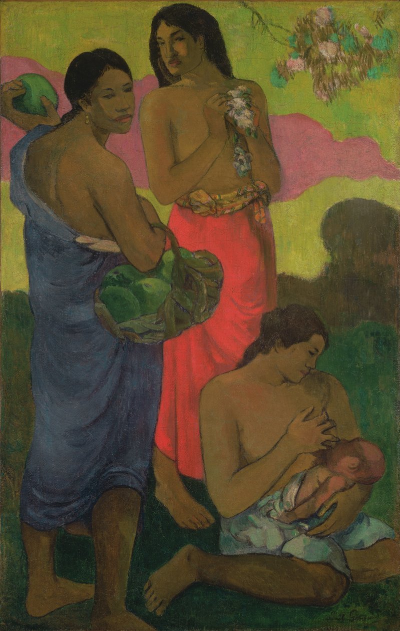 Maternity II by Paul Gauguin