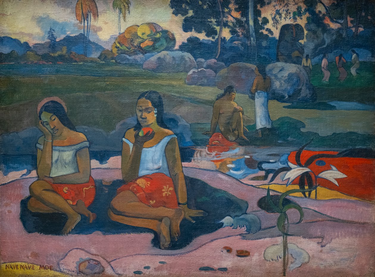 Nave Nave Moe (Sacred Spring: Sweet Dreams) by Paul Gauguin