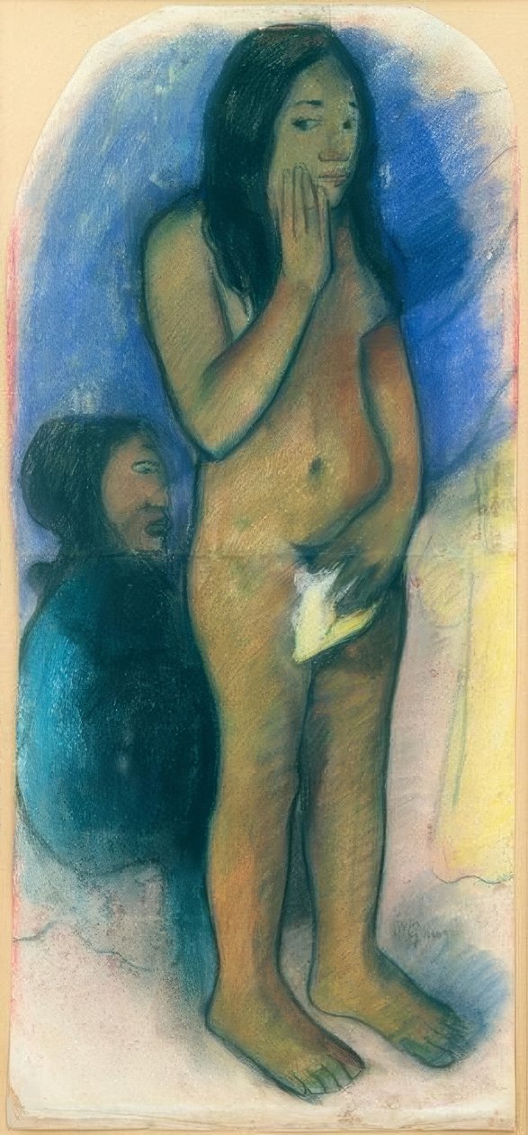Words of the Devil by Paul Gauguin