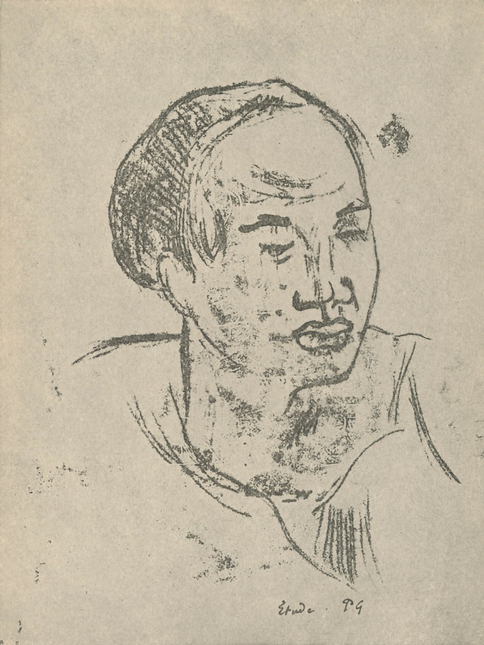 Study by Paul Gauguin