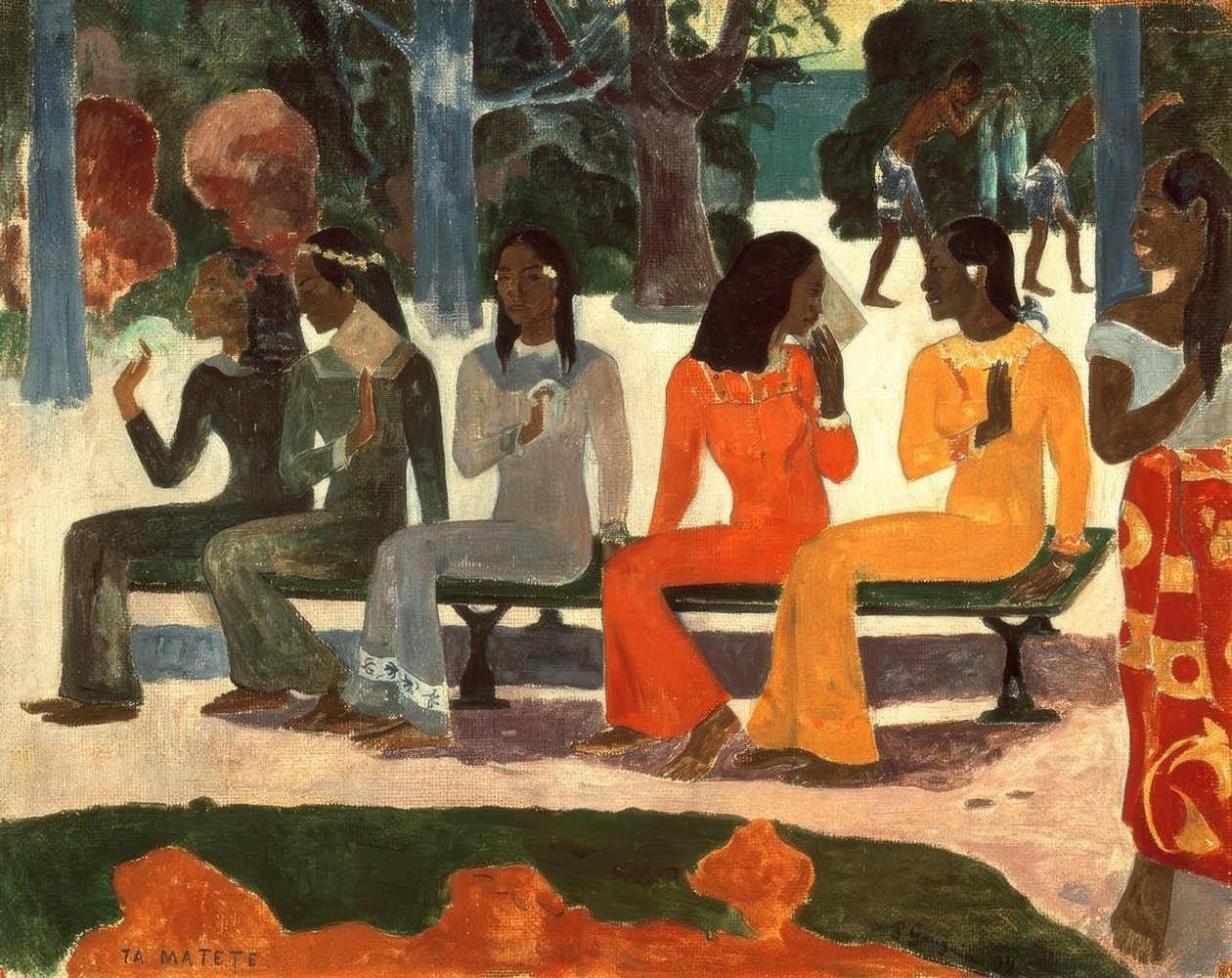 Ta Matete by Paul Gauguin
