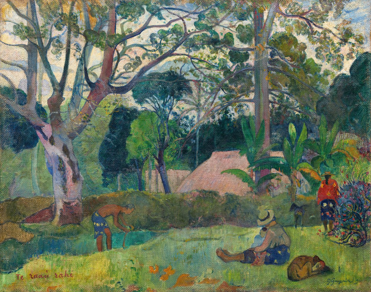 The Big Tree by Paul Gauguin