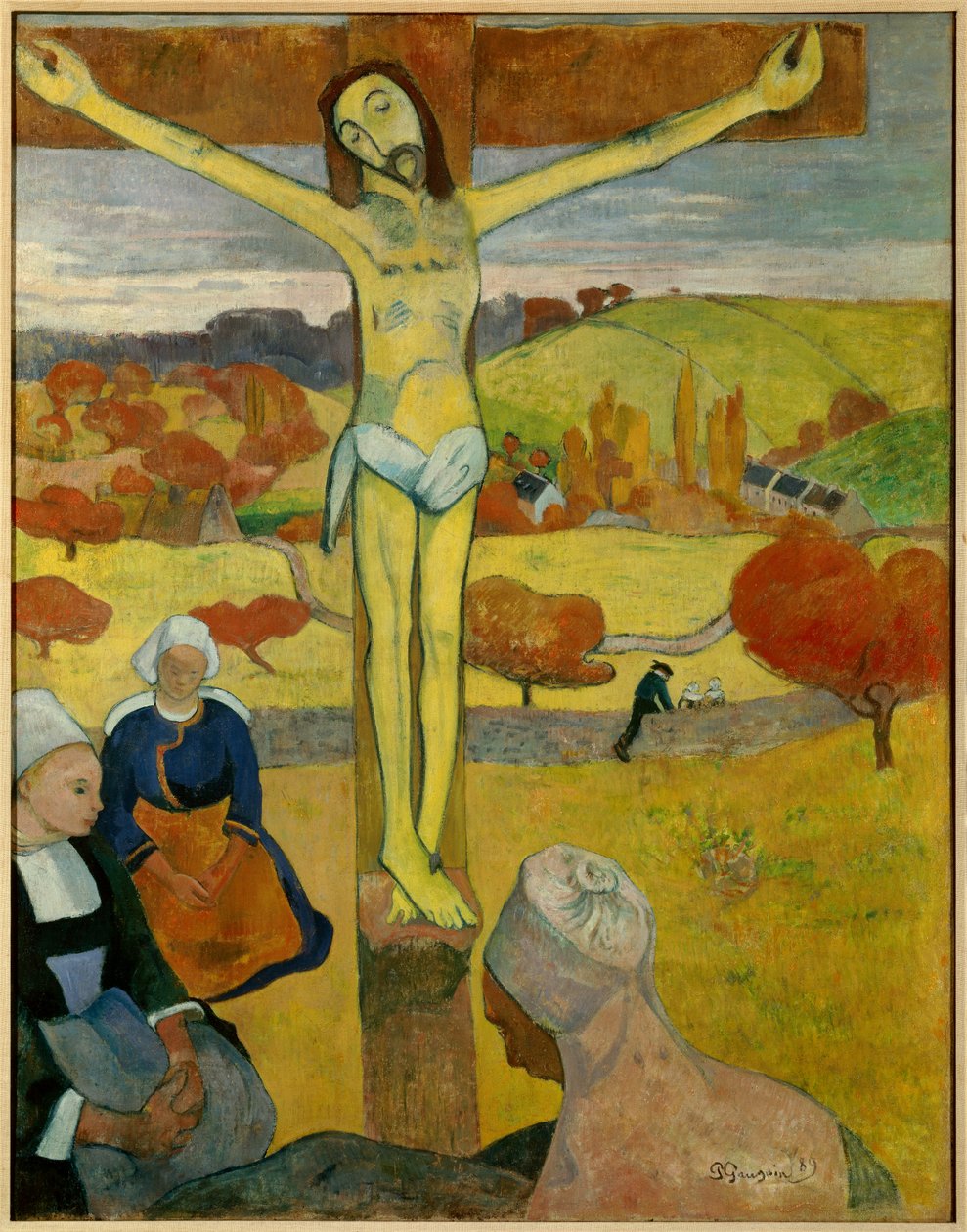 The Yellow Christ by Paul Gauguin