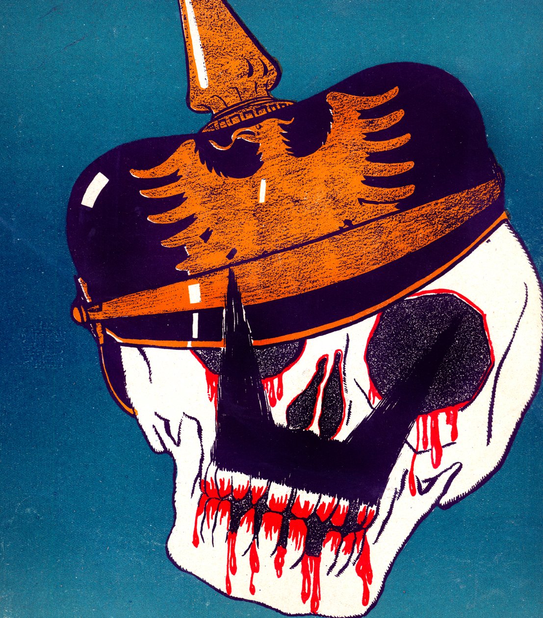 Caricature of Kaiser Wilhelm, 13 April, 1916 by Paul Iribe