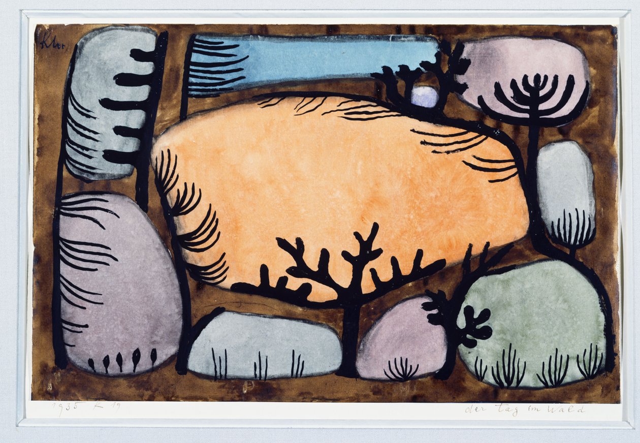 A Day in the Forest by Paul Klee