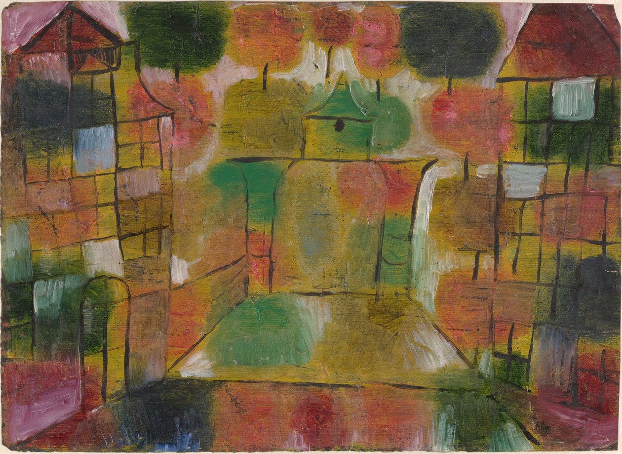 Tree and Architecture--Rhythms by Paul Klee