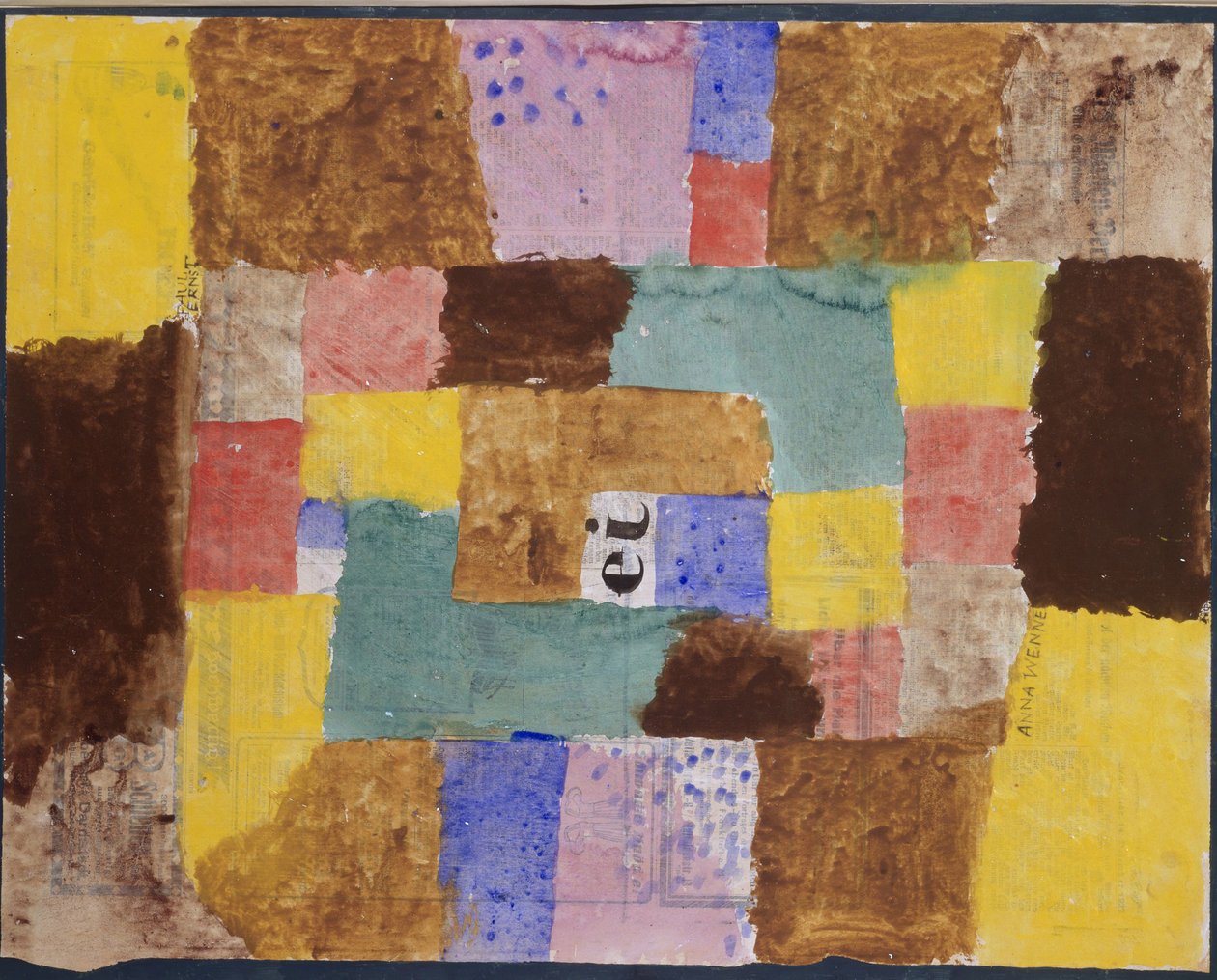 Centrifugal memory by Paul Klee
