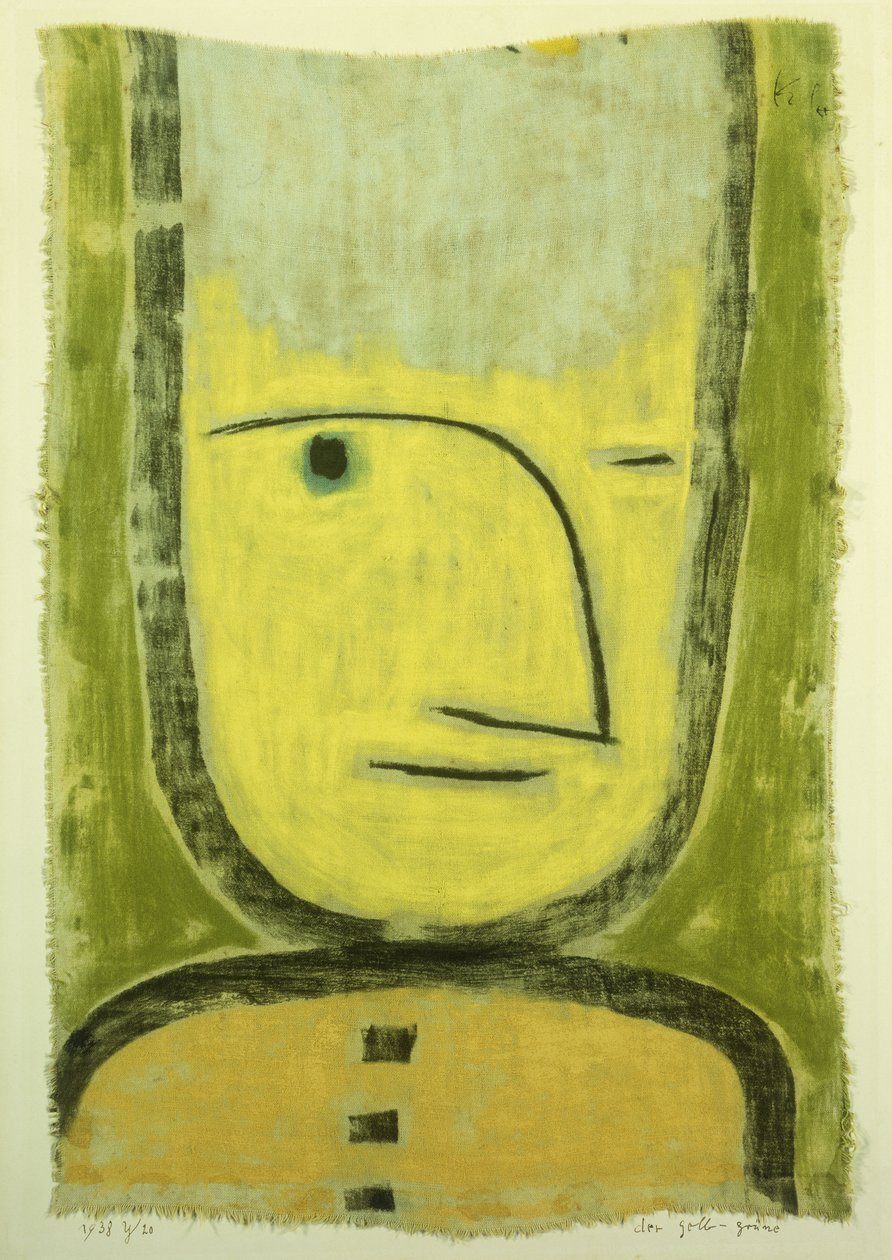 The Yellow-Green by Paul Klee