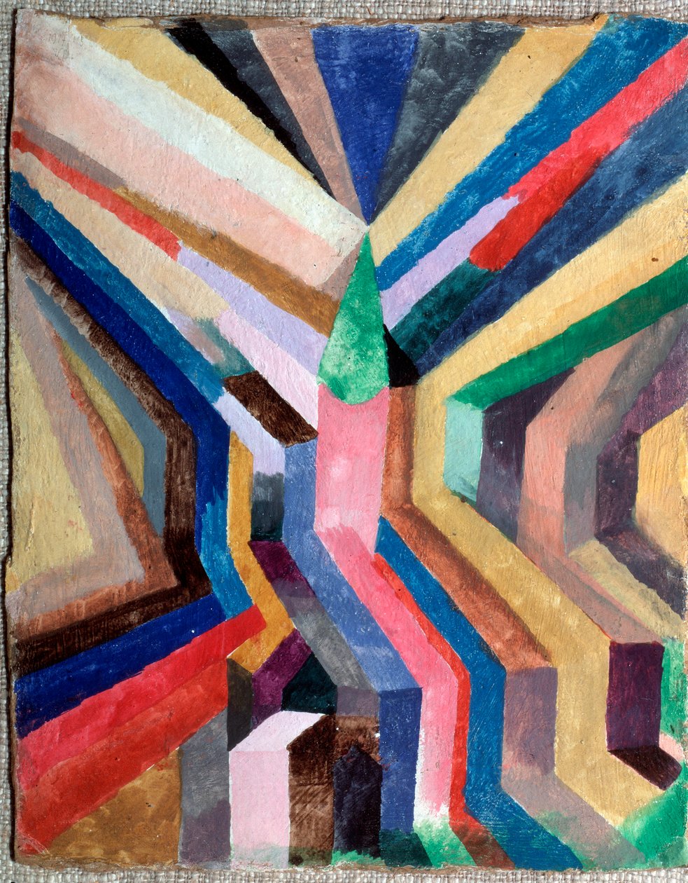 Green Bell as Center by Paul Klee