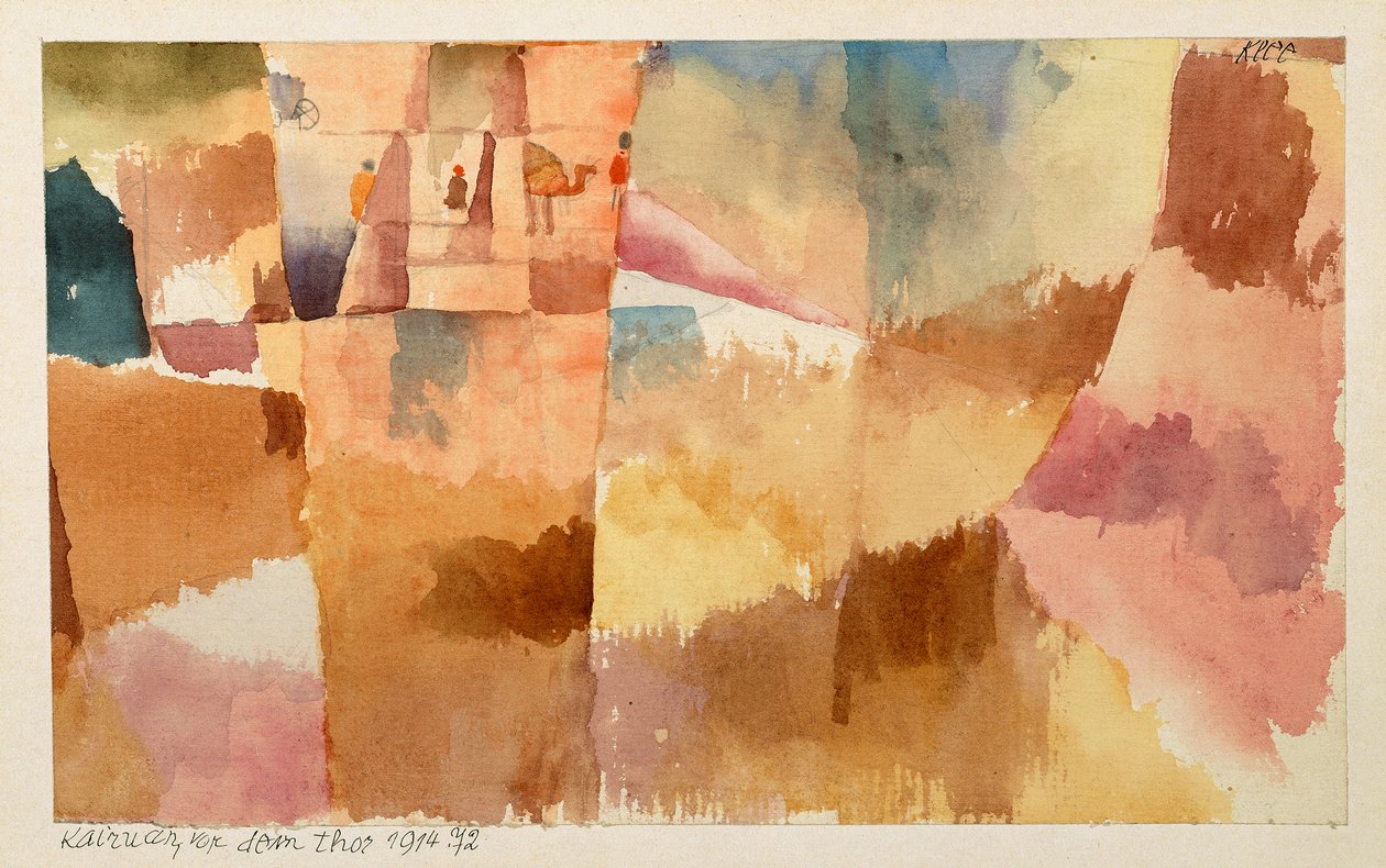 Kairouan, Before the Gates by Paul Klee