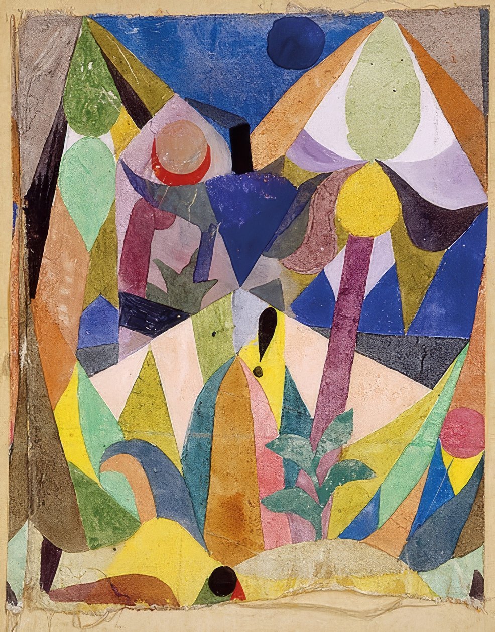 Mild Tropical Landscape by Paul Klee