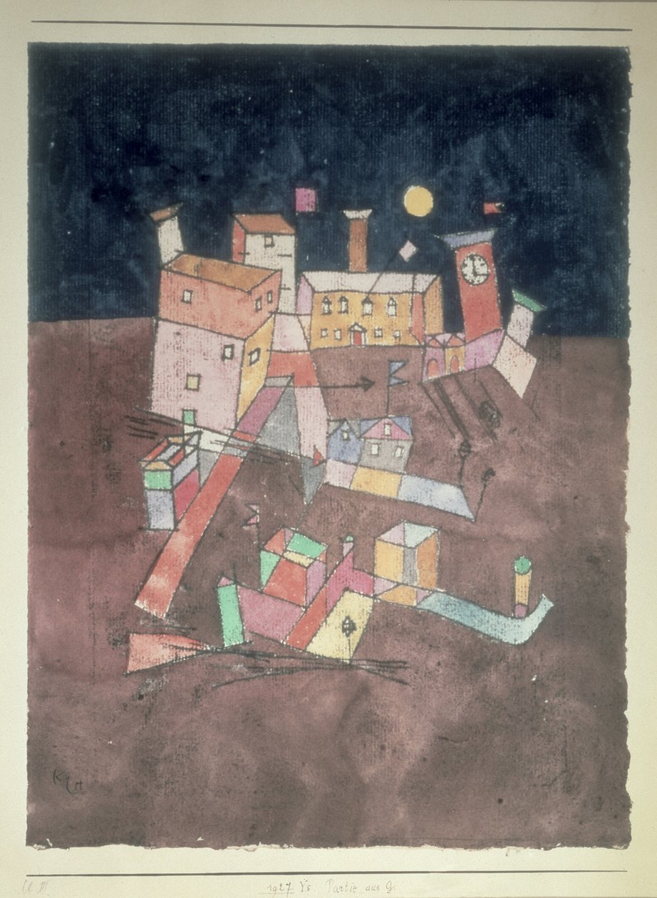 Part of G by Paul Klee