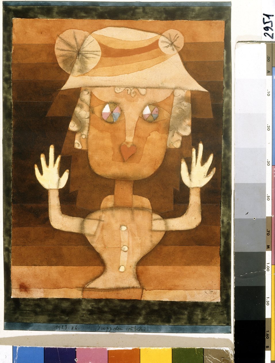 Poupee by Paul Klee