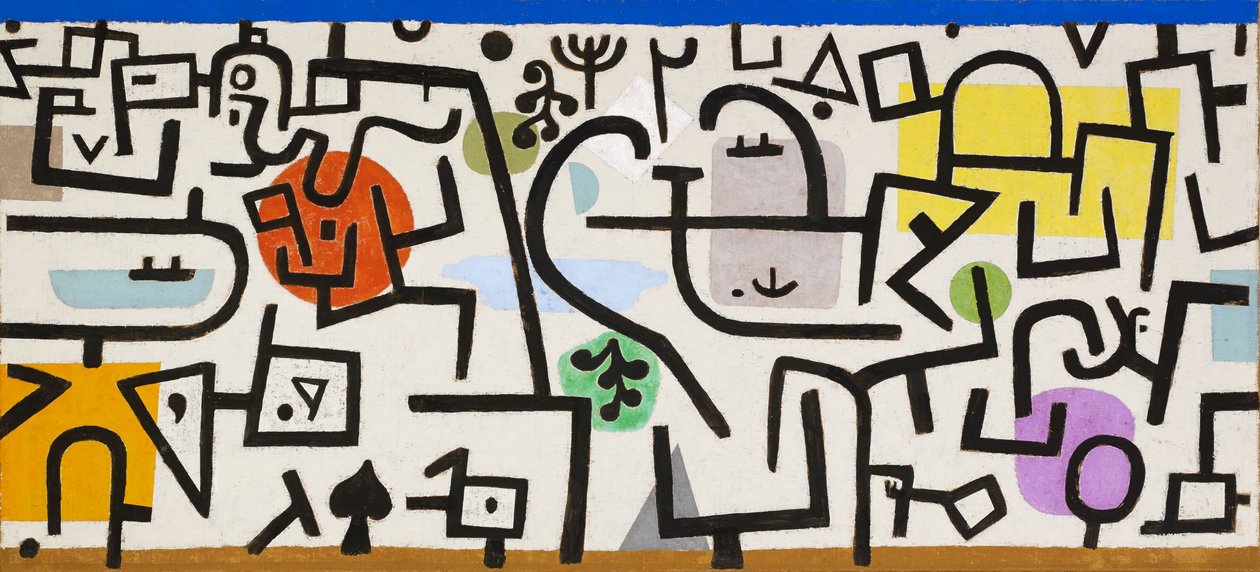 Rich Harbour (Picture of a Journey) by Paul Klee